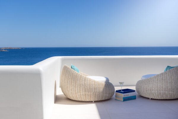 invest in Greece - buy villa in Mykonos - incredible View